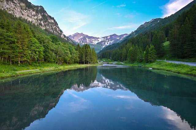 Liechtenstein-natur-flod