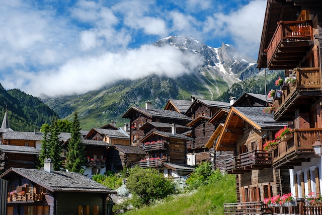 Grimentz,Schweiz